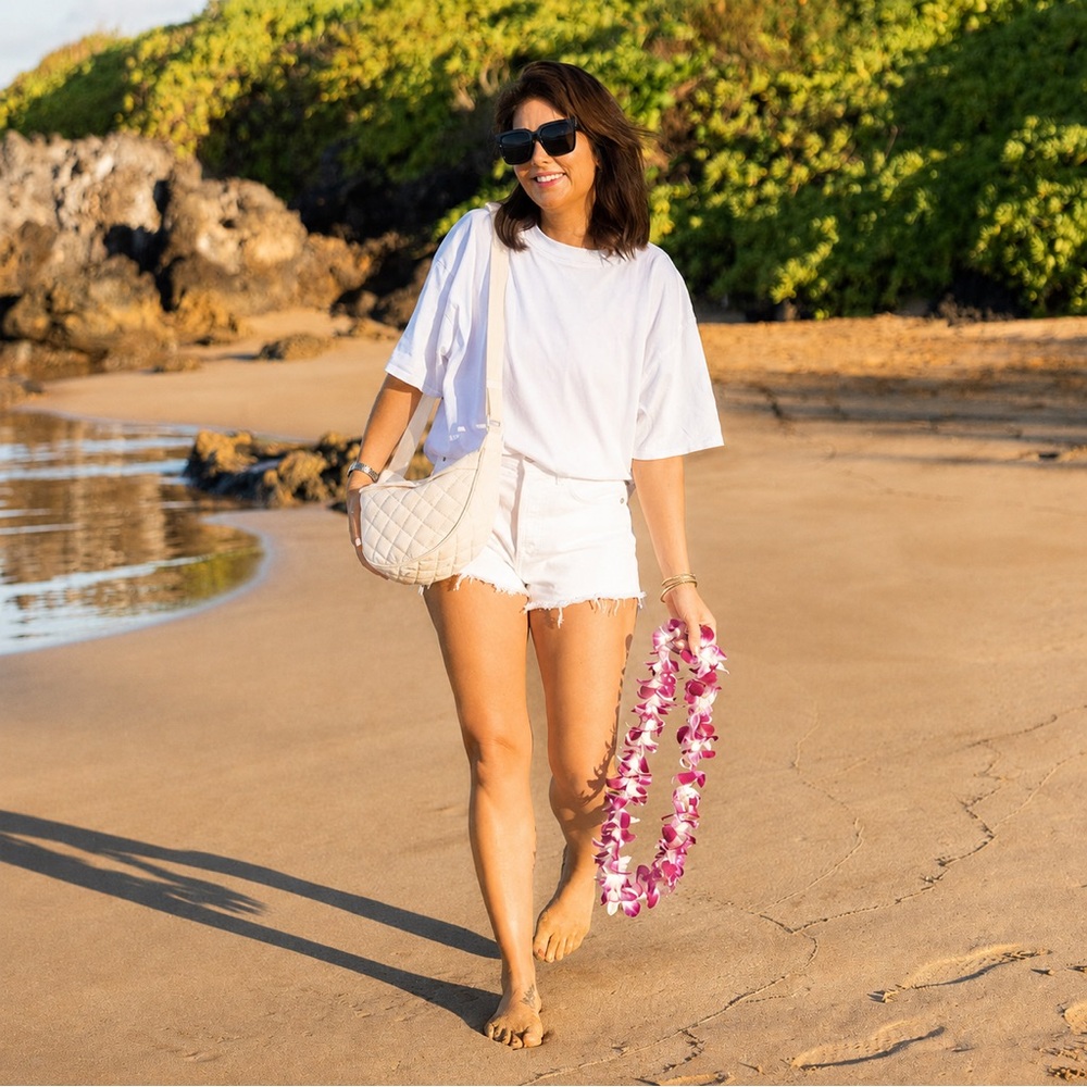 ELA X JILLIAN HARRIS - CROSSBODY BAG in Cream